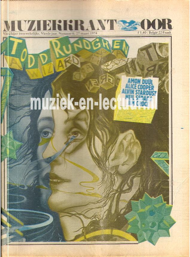 Muziekkrant Oor 1974 nr. 06